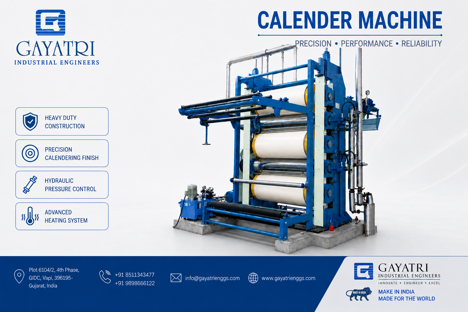 Calander Machine